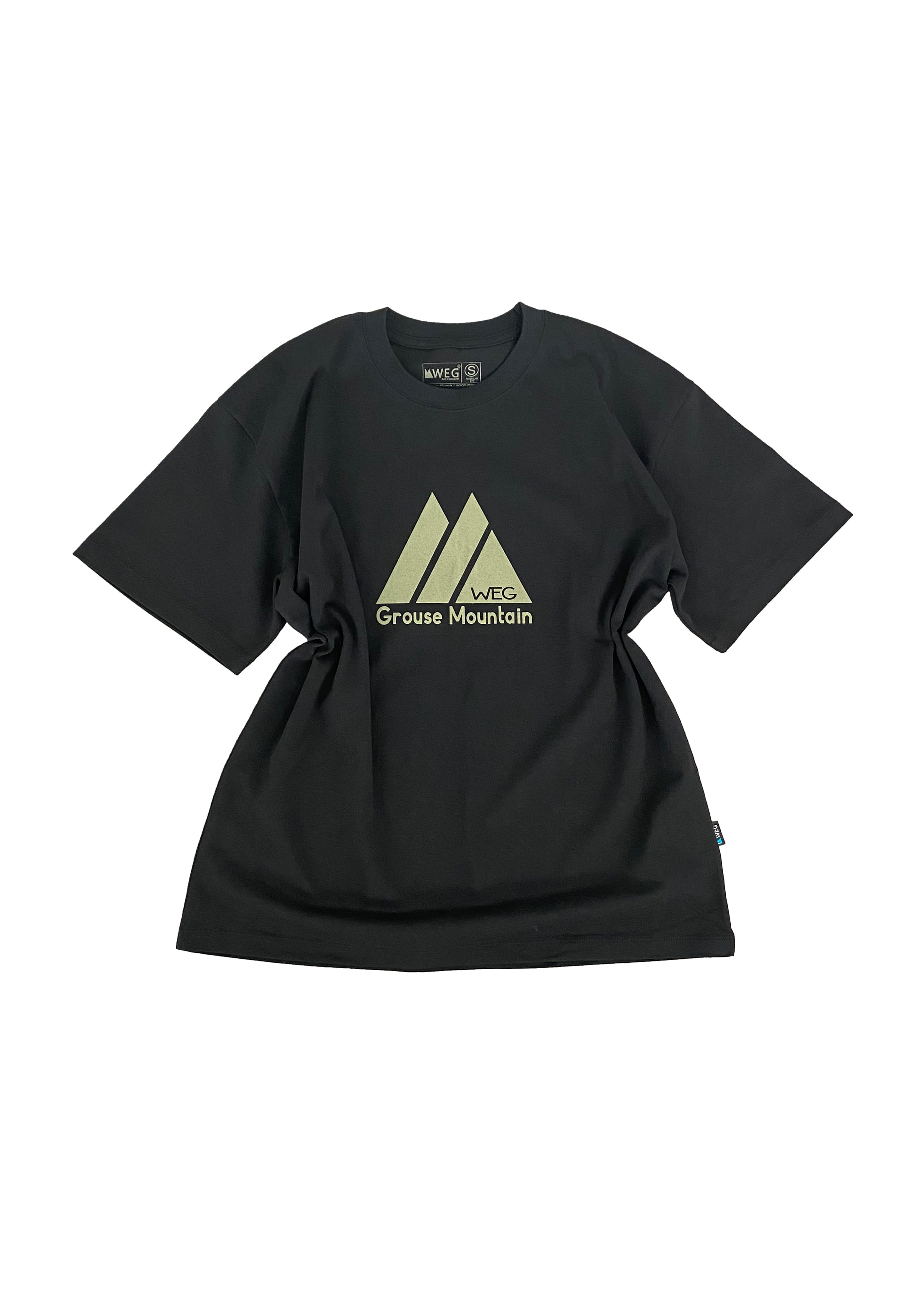 Grouse Mountain Hurroking1/2 T-Shirt (Black)