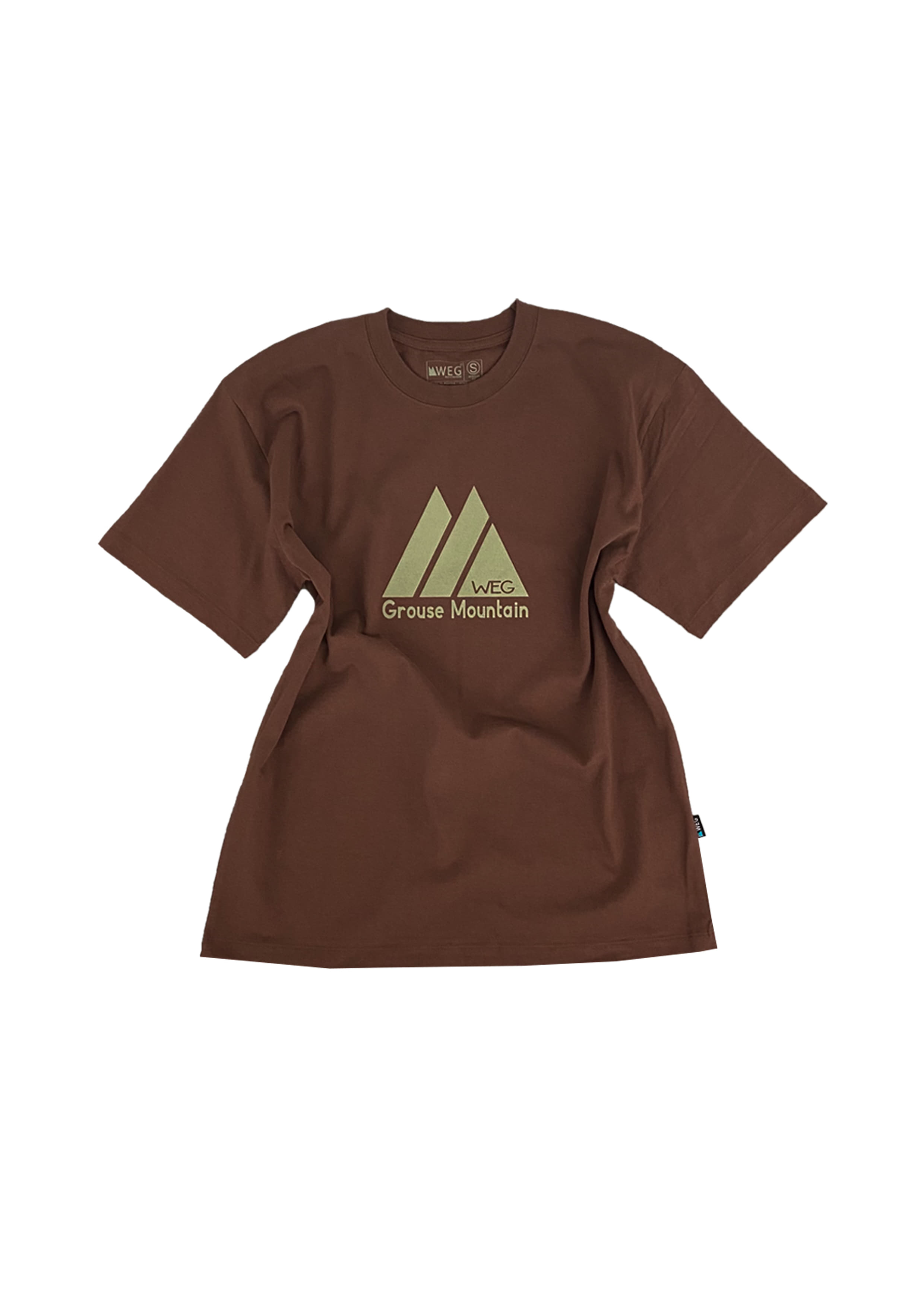 Grouse Mountain Hurroking1/2 T-Shirt (Brown)