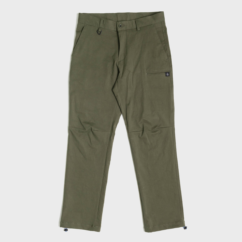 CALLAGHAN COTTON SPAN PANTS (OLIVE)